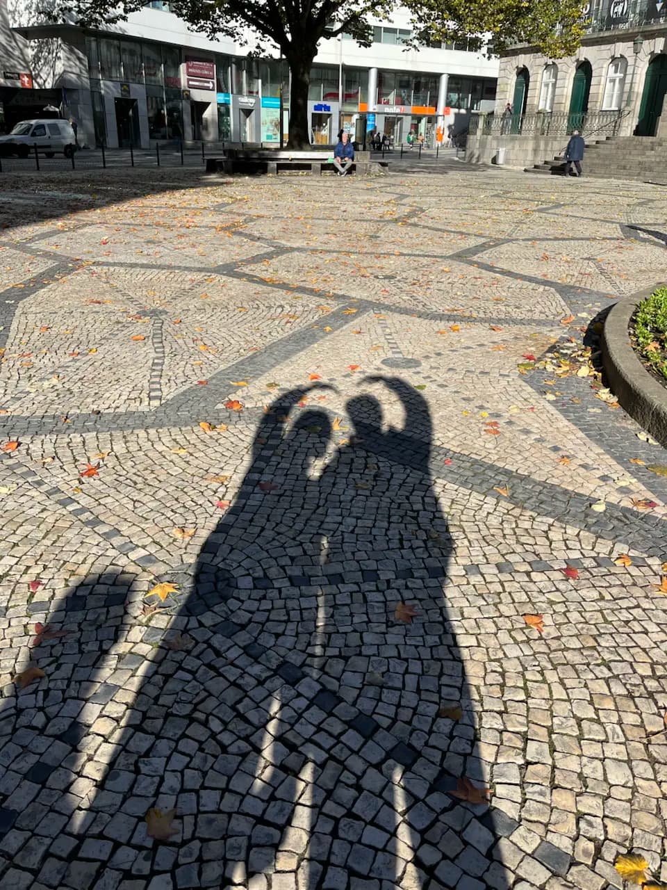 ฮันนีมูนวันที่ 4: เดินเล่นในปอร์โต — โบสถ์และร้านหนังสือ Lello และของที่ระลึก - Praça da Trindade, União das freguesias de Cedofeita, Santo Ildefonso, Sé, Miragaia, São Nicolau e Vitória, Porto